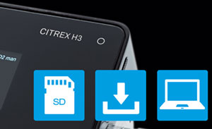 CITREX H3 kann jetzt auch Messdaten exportieren - 2020